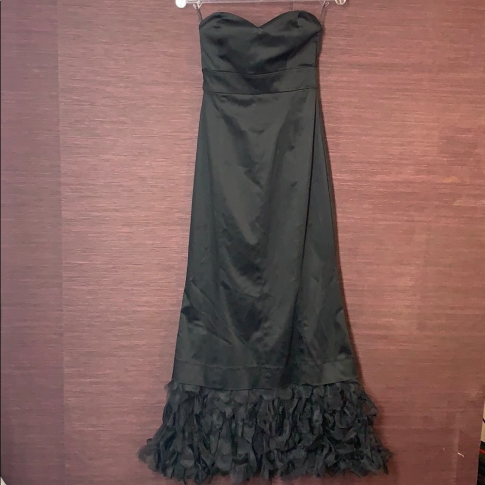 Phoebe Couture- Girls black formal dress- size 8💚